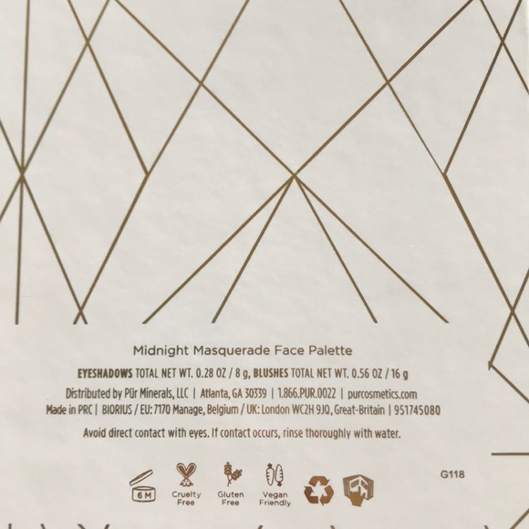 Pür Midnight masquerade face palette - Picture 4 of 6